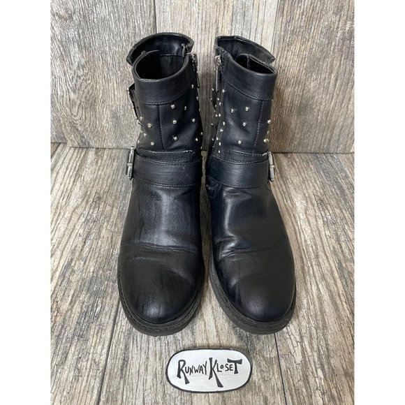 Sam Edelman CIRCUS Dannelly Studded Combat Ankle Boots Size Women Size 7 - Picture 7 of 13